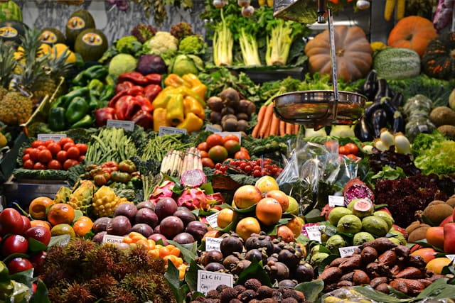 A photo of vegetables}}