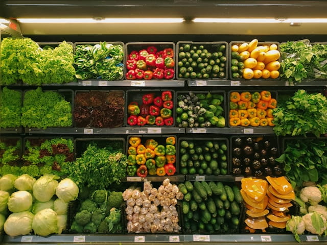 A photo of vegetables}}