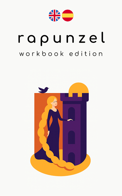 Rapunzel Bilingual Spanish for Beginners: Workbook Edition