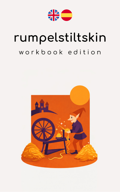 Rumpelstiltskin Bilingual: Workbook Edition