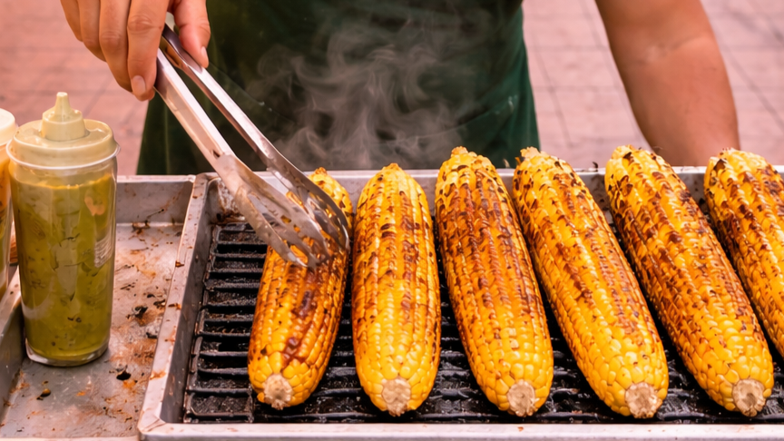 Spanish story I Buy Street Food illustration