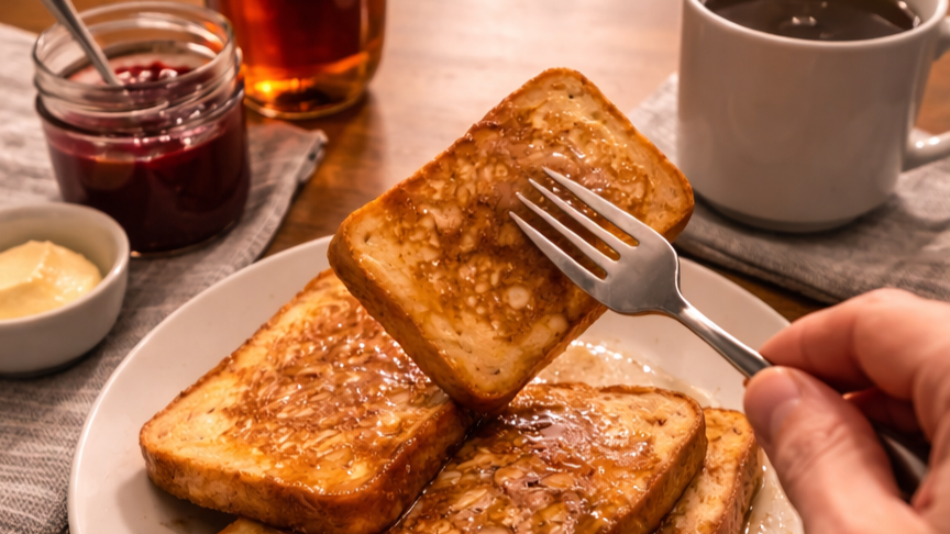 Spanish story I Make French Toast illustration